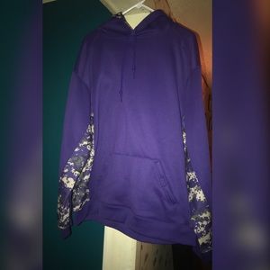 Purple hoodie